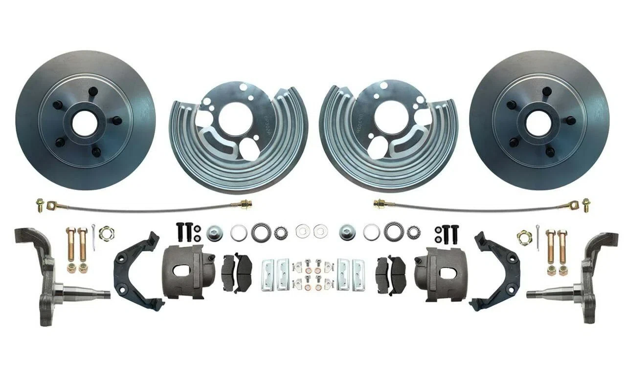 Fits 1962-1972 Mopar B-Body & E-Body 12_ Rotor Disc Brake Conversion DBK6272-BB